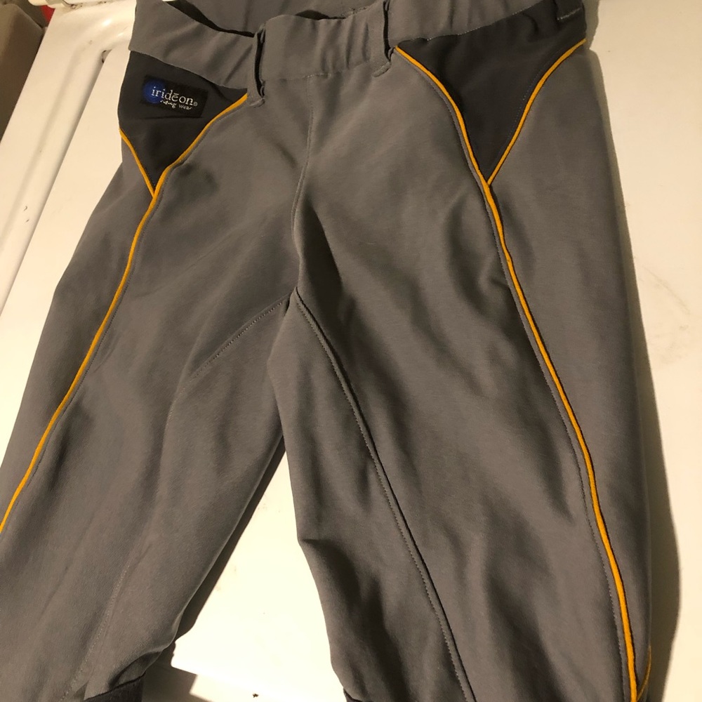 Small Irideon knee patch bootcut breeches